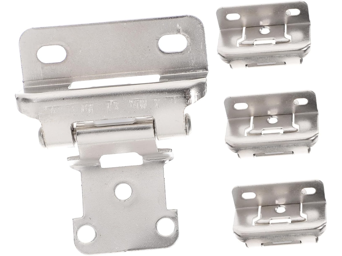 Dobradiças De Ferro Ciieeo Para Armários, Conjunto De 4 Peças, Com Fechamento Automático E Mecanismo De Mola, Para