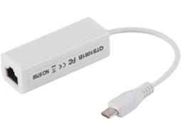 Adaptador Ethernet, Adaptador De Placa De Rede Micro Usb Para Rj4510