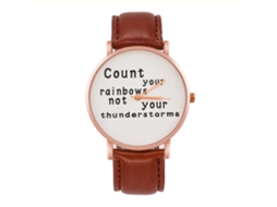 Reloj De Pulsera Unisex Con Movimiento De Cuarzo Zhoulianfa Zlf0670 Marrón Claro