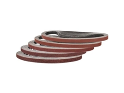 Conjunto de 25 Cintas Lixa 9 X 533 Mm, Grãos 60/80/120/240/400 para Lixadeira de Cinta, Ideal para Madeira e Tinta BRILVIBERA