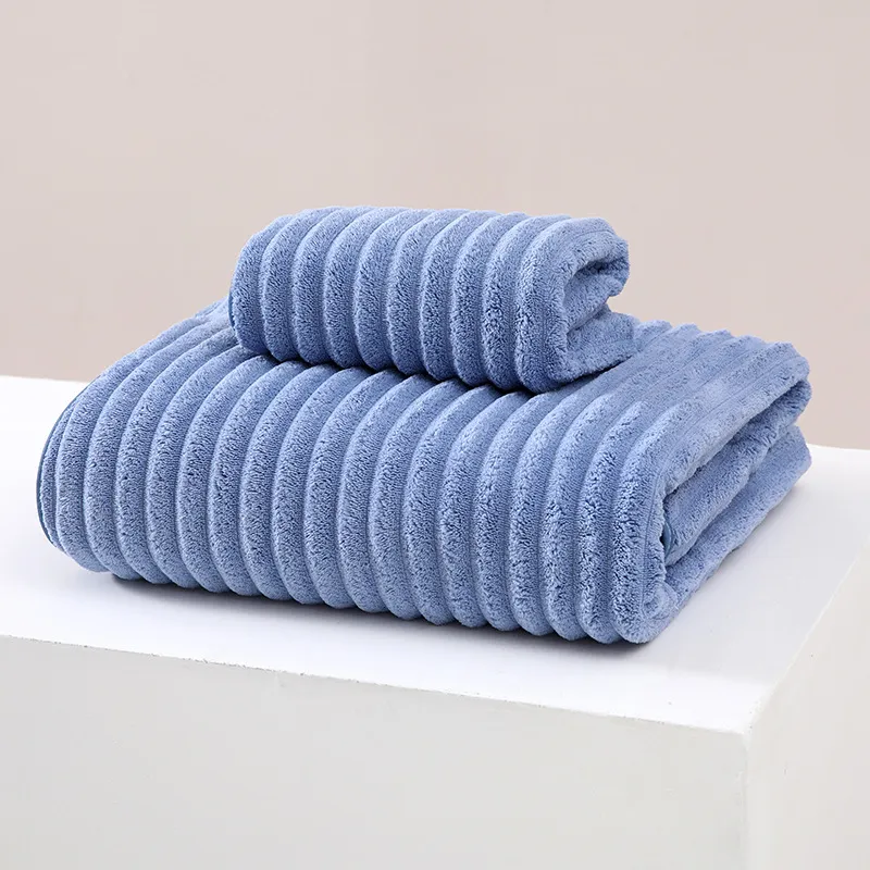 Toalha Candy Velvet Haze Blue, 35 X 75 Cm (xadrez Abacaxi)slowmoose