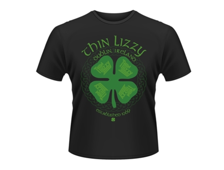 T-shirt THIN LIZZY (S - Preto)