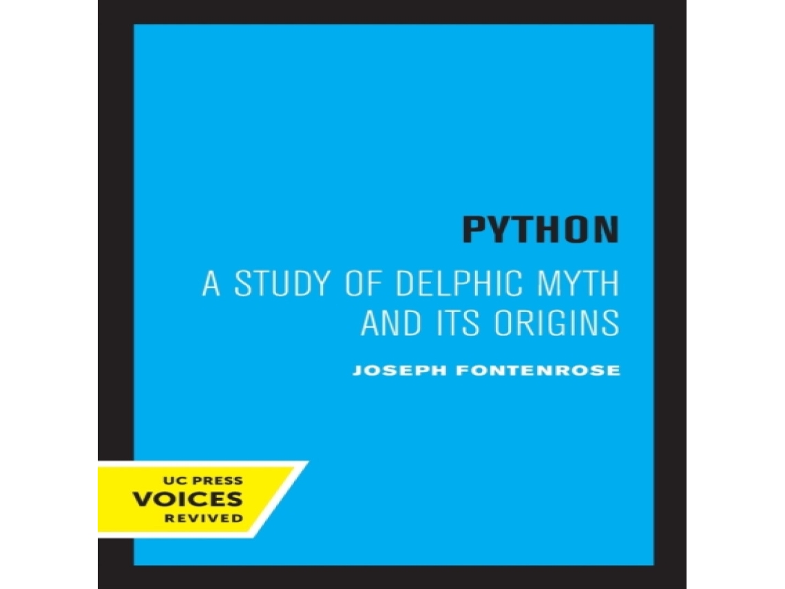 Livro Python de Joseph Fontenrose (Inglês)