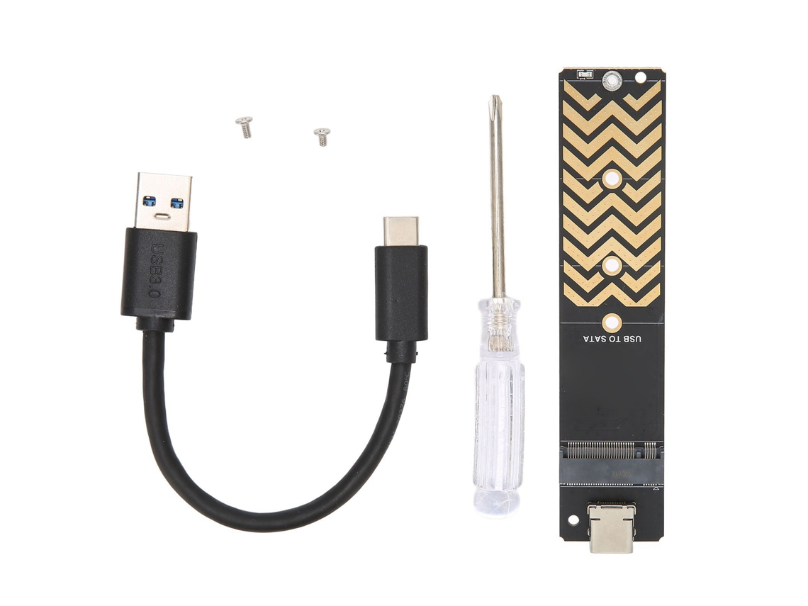 2026zentro-placa Riser Ngff Para Type C 6gbps Usb3.2 Gen2 Processo De Ouro De Imersão Usb Para Sata