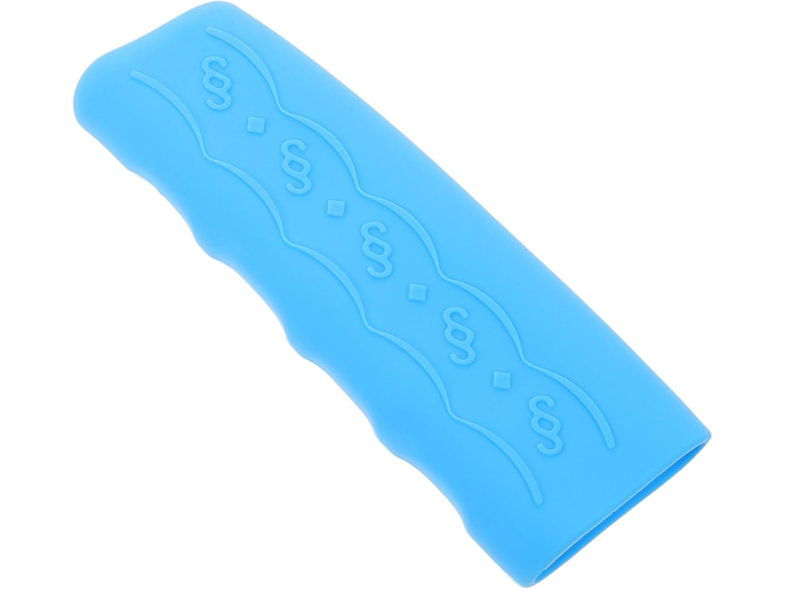 Camada de silicone antiderrapante para as mãos, durável e fácil de usar.