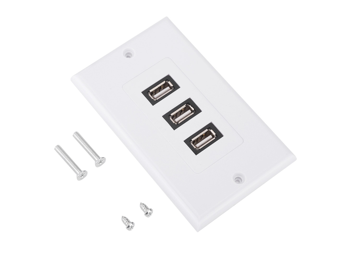 Painel de informações 3USB 2.0 (3 interfaces, compatível com home theater)