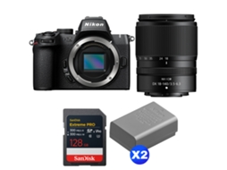 Z50 Ii + 18 140mm F/3.5 6.3 Vr + 1 Sandisk 128gb Extreme Pro Uhs ii Sdxc + 2 Nikon En el25a + Ebook “20 Dicas para Fotos Que Impressionam” NIKON