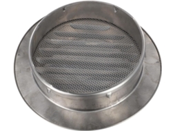 Grelha De Ventilação Redonda Em Aço Inoxidável Para Uso Interno E Externo (250 Mm)