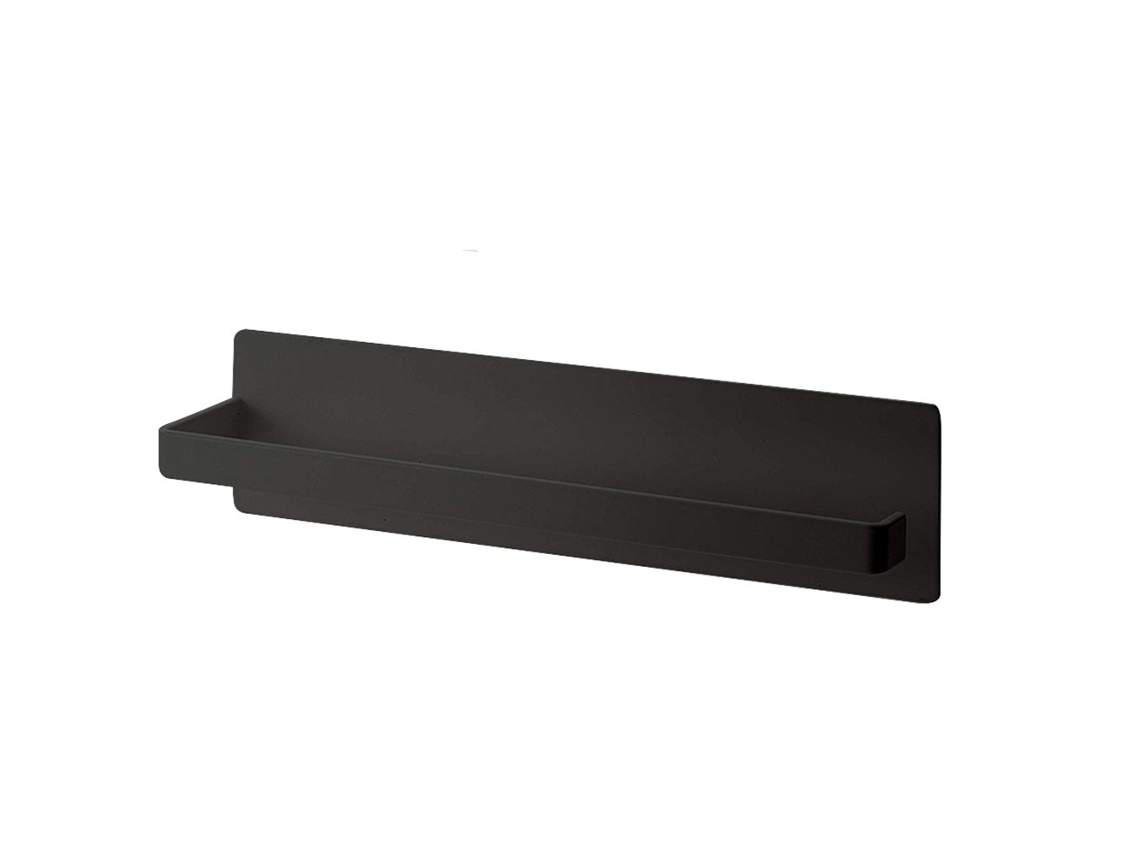 Suporte Magnético Para Lenços De Papel, Suporte Para Papel Higiênico Sem Furos, Prateleira Magnética Para Lenços De Papel Montada Na Parede, Preto