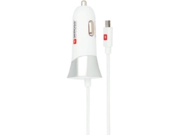 Carregador Isqueiro SKROSS Car Branco