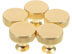 Conjunto Versátil De 10 Puxadores Metal Para Portas Armários, Guarda Roupas E Cozinhas Ideal Para, Banheiros E Closets