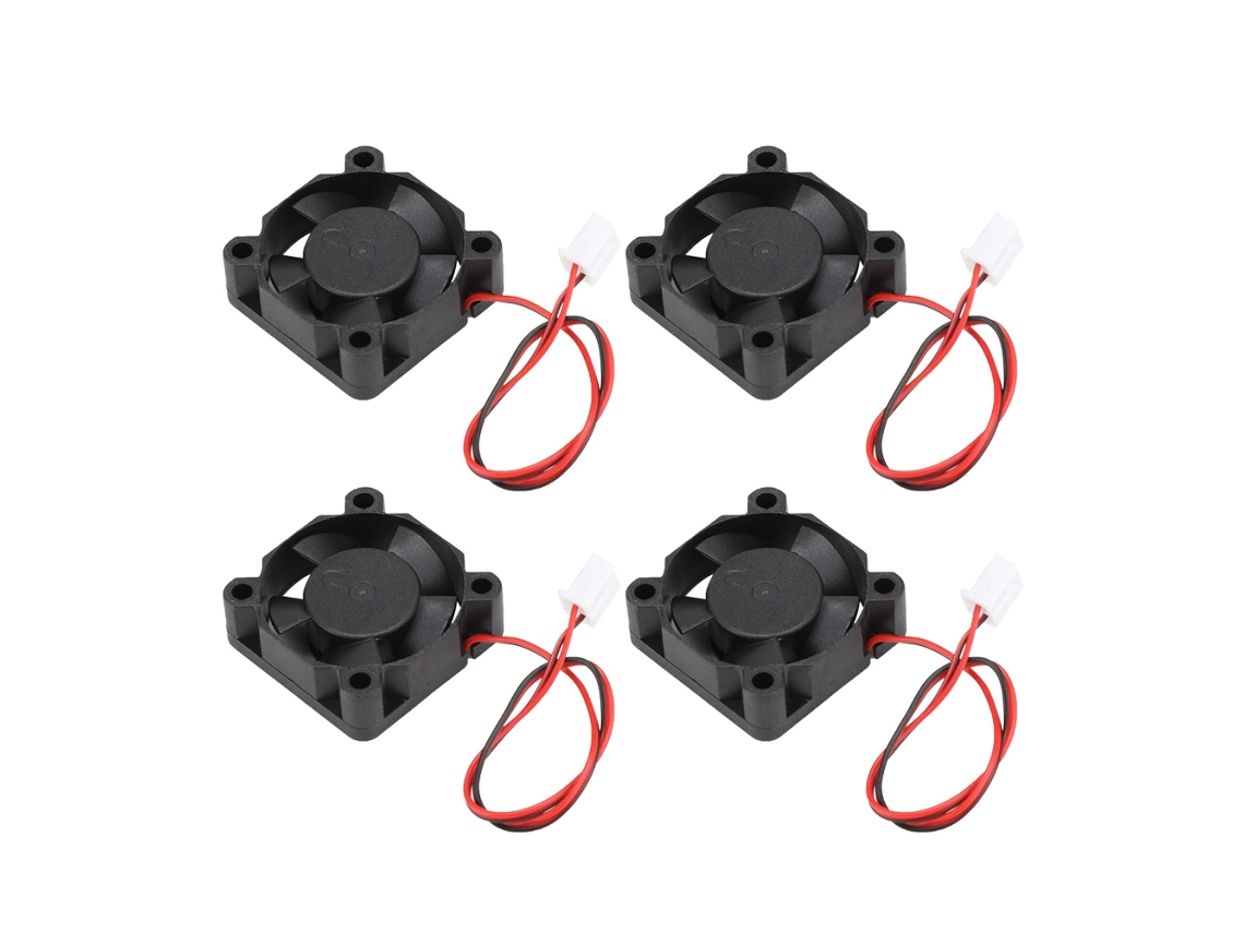 4 Pcs Ventilador De Refrigeração Mini Para Acessórios De Impressora 3d 24v