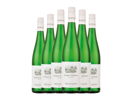 Vinho branco BRÜNDLMAYER Landwein Grüner Veltliner Kamptal (0.75 L - 6 Unidades)