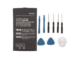 Bateria Spr 003 1750mah Para Console 3ds Xl Ll Com Kit Ferramentas