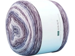 Lurelia Fio Algodão Macio Colorido 100g 240 Metros Multicolorido Para Tricô Crochê Mantas Artesanais
