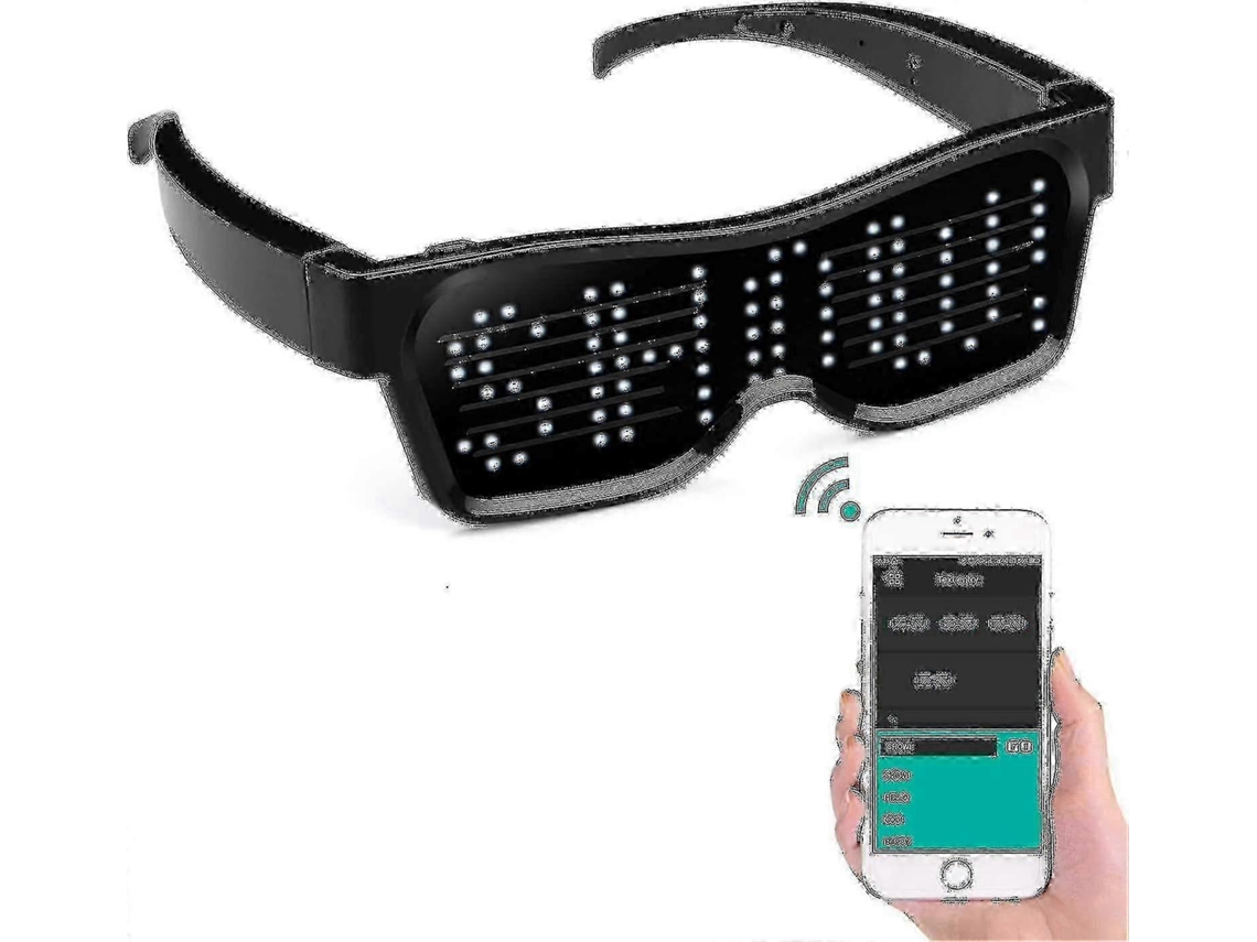 Óculos inteligentes com tela LED, conexão Bluetooth e faça você mesmo!