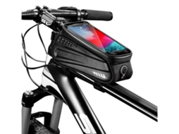 Bolsa para telefone de bicicleta Bolsa para quadro frontal com Prova Dágua para montagem de telefone Tubo superior Mtb Bolsa rígida Tecido Lalalamoli