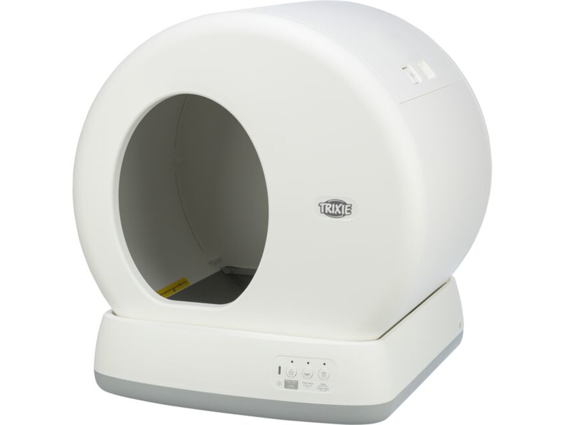 TRIXIE 40040 Caixa de Wc para Cão/Gato Gato Caixa de Areia com Limpeza Automática Branco