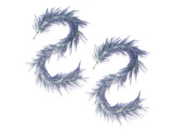 Laxiscreed Conjunto De 2 Invólucros De Videiras De Lavanda Artificial, 180cm Para Decoração Natural