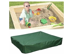 Capa Para Caixa De Areia Com Cordão, Capa Quadrada Piscina Praia, Toldo, Impermeável (verde, 47,24 X 47,24) -aquaforge