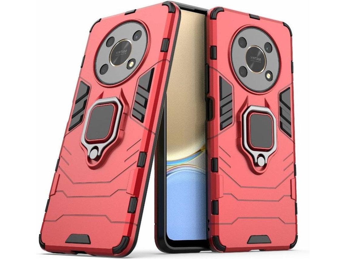 Capa Honor X30 HFS HOUSE Kickstand Vermelho