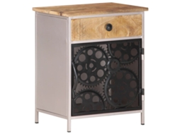 Bedside Cabinet, Bedside Cabinets Vidaxl Marrom Madeira