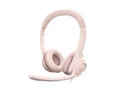 Auscultadores Com Fio LOGITECH H390 (On Ear - Microfone - Rosa)