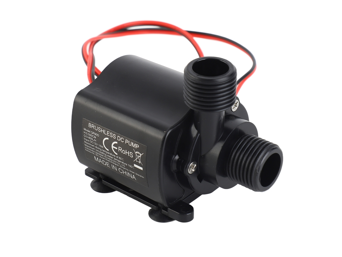 Bomba submersível 12V 7,5W de alto desempenho e baixo ruído para aquário