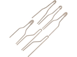 Conjunto De 6 Pontas De Pirografia, Pontas Metálicas Sortidas Para Canetas.