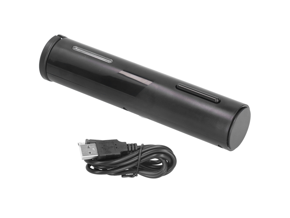 Abridor De Vinho Elétrico Com Luz Led, Recarregável Via Usb, Automático Garrafas Saca-rolhas-aquaforge