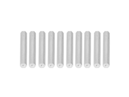 Conjunto De 10 Peças De Eixo De Alumínio Hexagonal Laxiscreed Com Orifícios M4 Para Acessórios De Suspensão