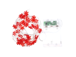 Luzes De Fita De Fadas Com Bateria E Clip Floral