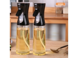 Garrafas de Espuma Ecológicas para Cozinha, Acessórios de Cozinha MDUG (2 Garrafas Pretas de 300ml)