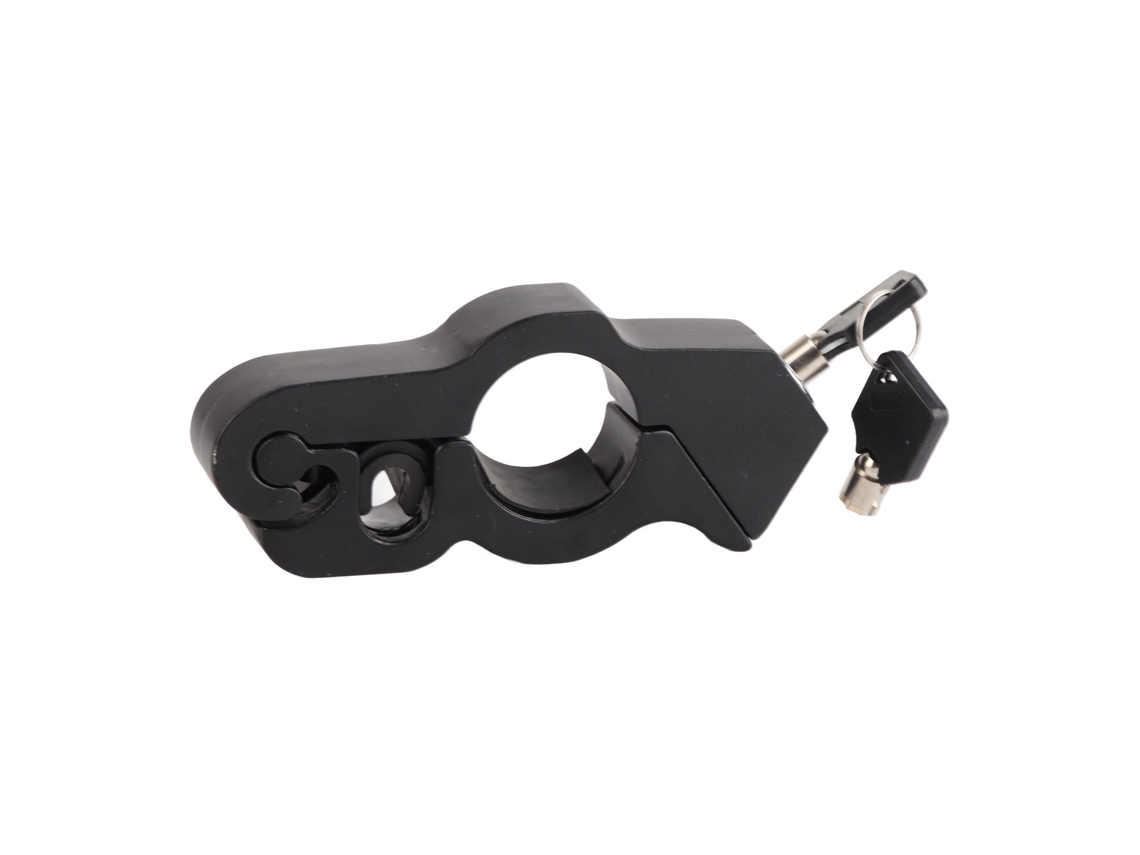 Proteção Antifurto Preta Para Guidão De Motocicleta, Acelerador, Liga De Alumínio, Scooter E Bicicleta. Aquaforge