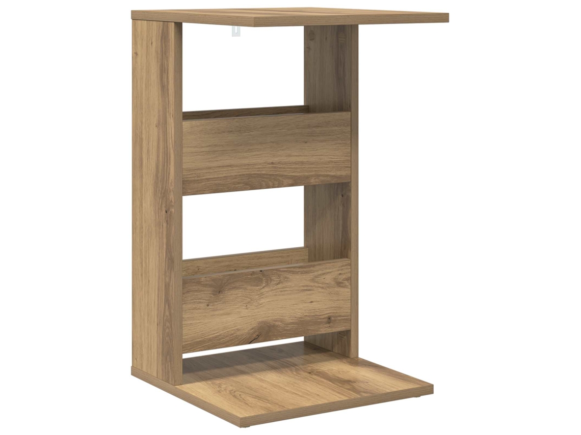 Mesa lateral Carvalho Artesanal 40 x 35 x 60,5 cm - Exclusiva da Maison