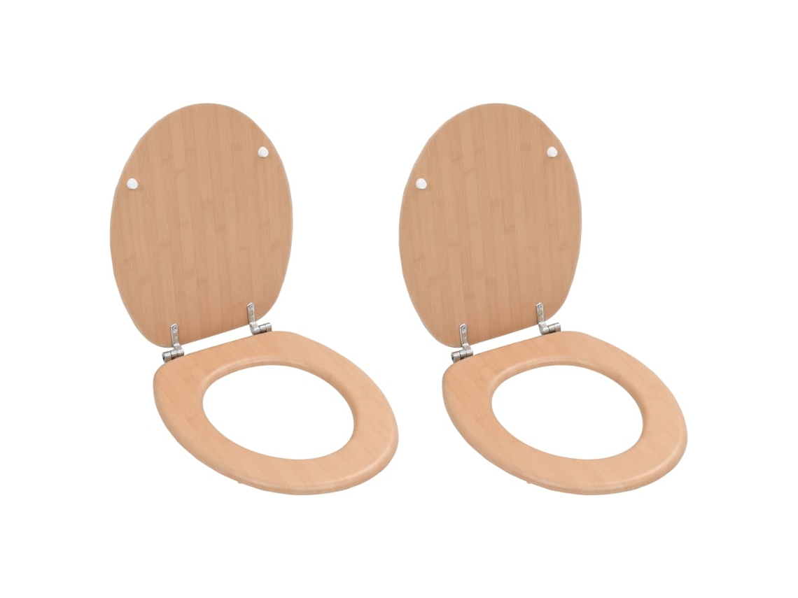 Toilet Seat, Toilet Seats Vidaxl Marrom Mdf (n/a)