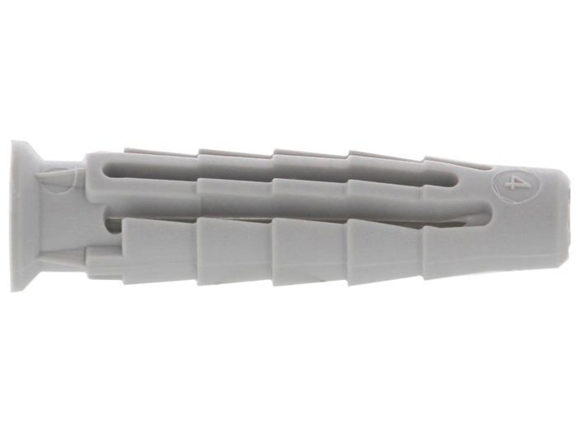 Âncora Universal de Nylon para Materiais Sólidos e Ocos 10X50Mm Sem Parafusos Caixa de 50 SPIT 565645