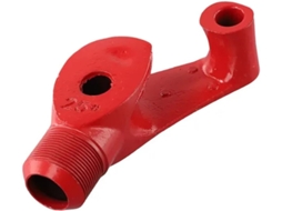 Dobrador Manual De Tubos De Aço Vermelho, Ferramenta Precisa Para Dobrar Dutos, Cabeçote De Dobra Ma Gokoco