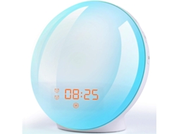 Despertador Sunrise Wake Up Light 7 Cores Lâmpada Atmosfera Aquaforge