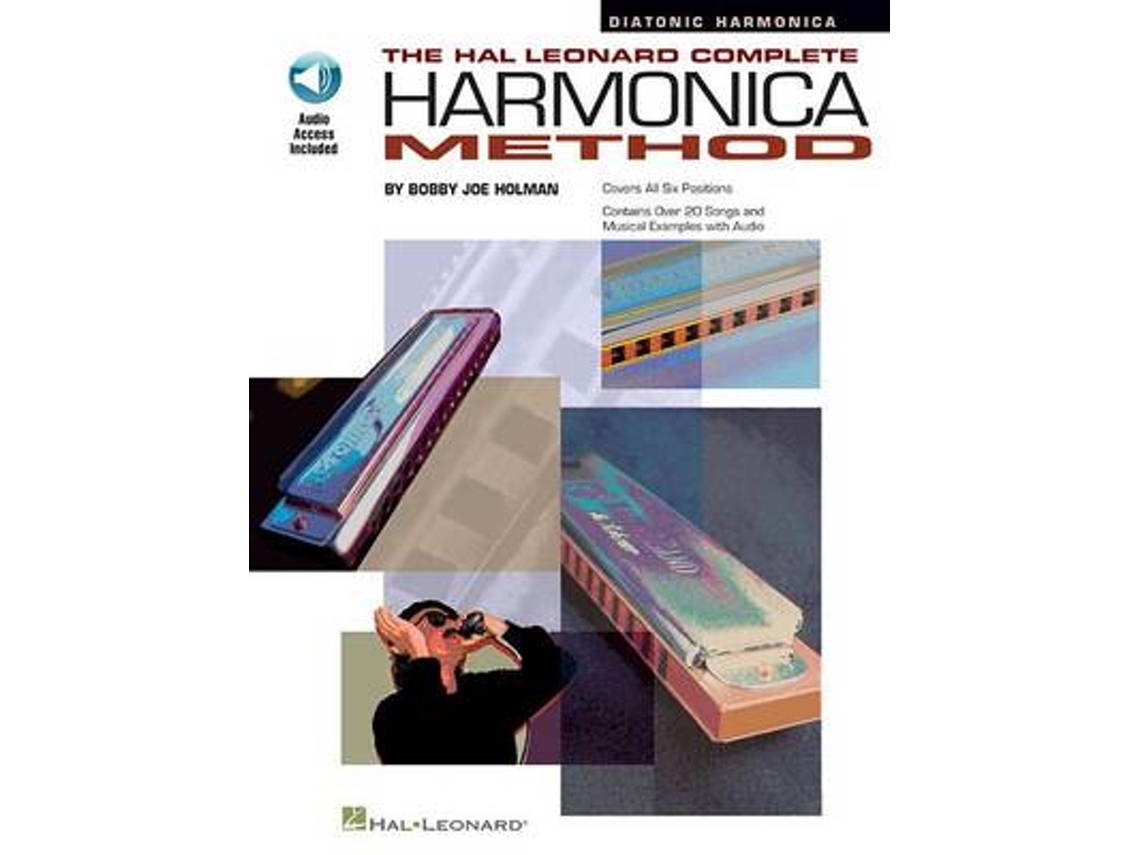 Livro the hal leonard complete harmonica method de bobby joe holman