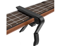 Capotraste para violão, guitarra, violão clássico, folk, bandolim, banjo e ukulele (pacote com 2) | Slowmoose Black