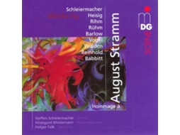 CD Schleiermacher/Wiedemann/Falk/+ - Hommage A August Stramm (1CD)