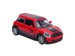 Primerox carro de Mola Alloy 1:32 Diecast Modelo com Design Detalhado para Crianças Acima de 3 Anos Vermelho