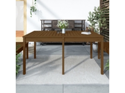 Vidaxl Mesa De Jardim 159,5x82,5x76 Cm Pinho Maciço Castanho-mel