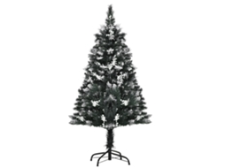 Árvore de Natal PVC e Aço Cor Verde Ø60x120 cm Homcom