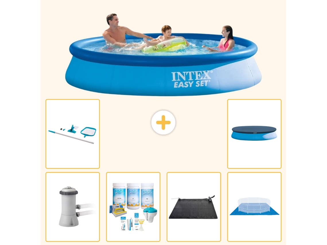 Intex Piscina Easy Set Redonda - 366x76 Cm - 7-peças S20227