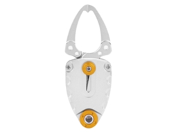 Agarrador de Boca de Peixe Metal Mini Prata