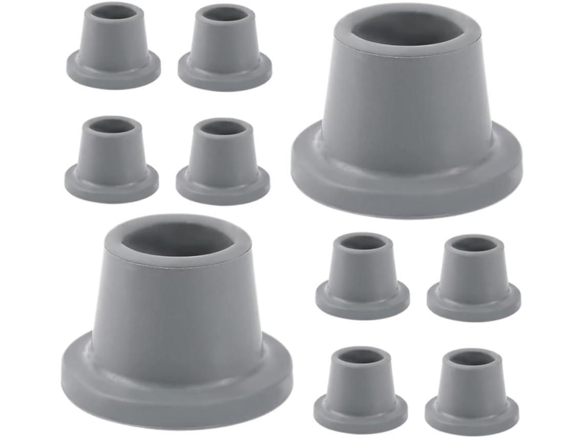 Conjunto De 16 Pés Borracha Antiderrapantes Para Cadeira Banho, Com Suporte Confiável E Design Universal