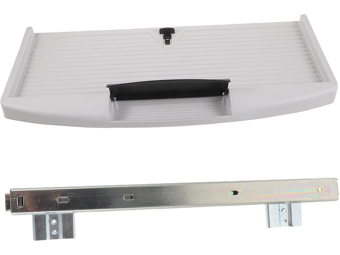 Bandeja Deslizante Para Teclado De Mesa Valiclud Com Corrediças, Suporte Retrátil Para Teclado Em Abs, Ideal Para