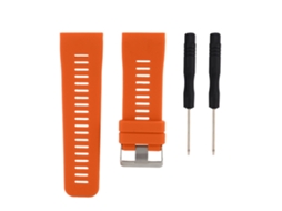 Correa De Reloj De Silicona Para Garmin Vivoactive Hr (naranja)